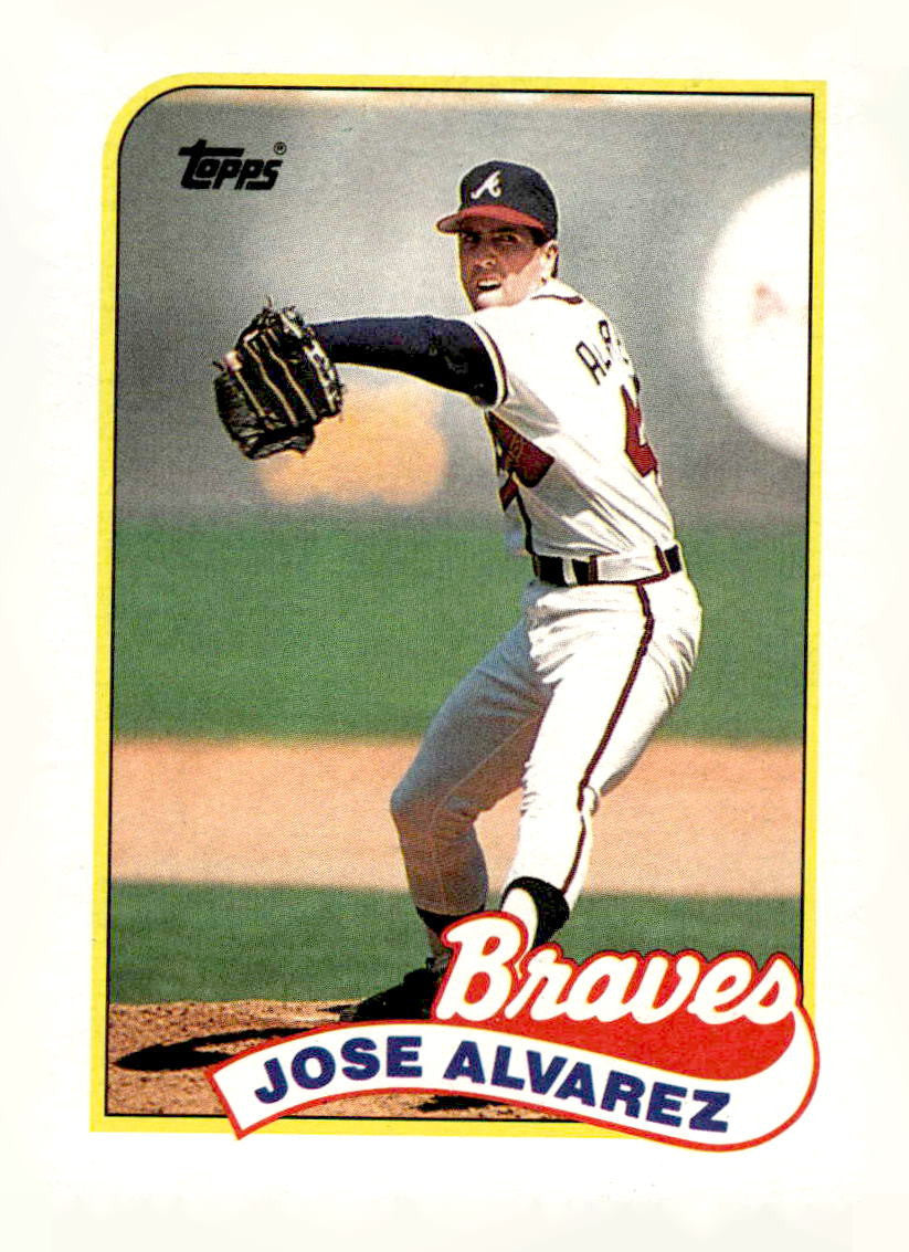 1989 Topps #253 Jose Alvarez