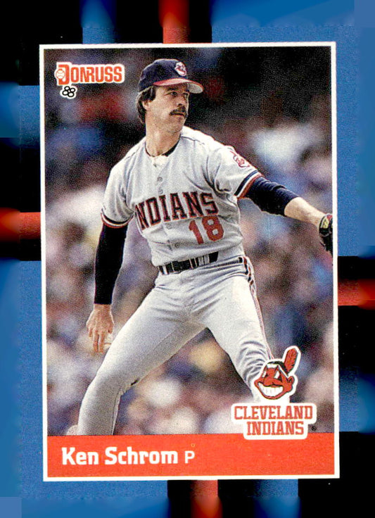 1988 Donruss #501c Ken Schrom