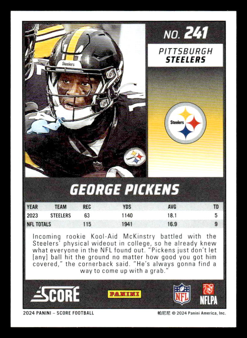 2024 Score #241 George Pickens