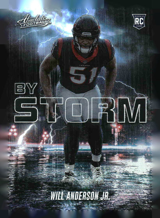 2023 Panini Absolute #BST-3 Will Anderson Jr. By Storm