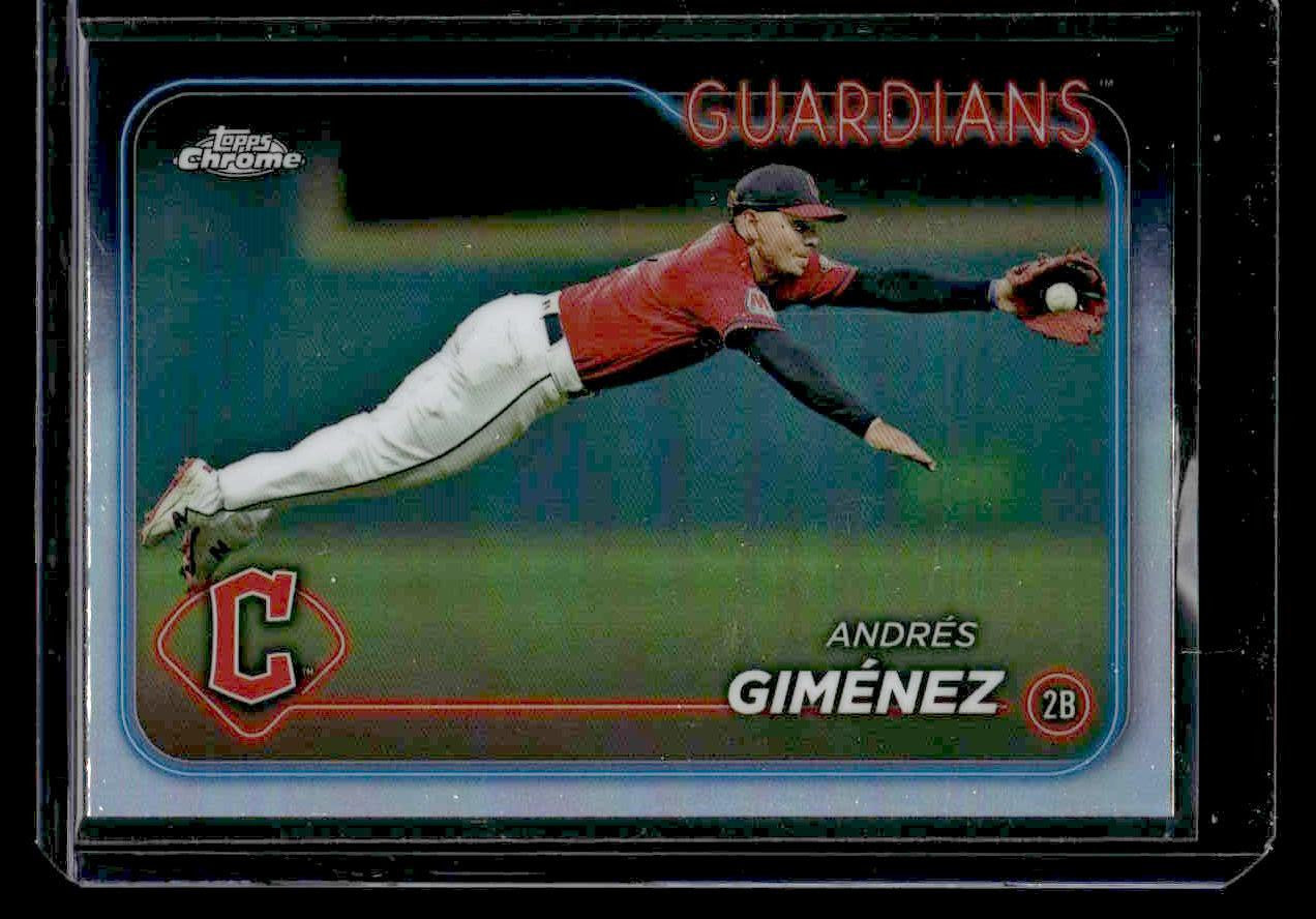 2024 Topps Chrome #259 Andrés Giménez Refractors
