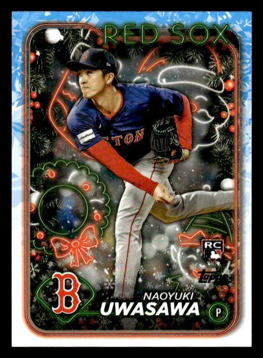 2024 Topps Holiday #H37 Naoyuki Uwasawa