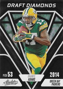 2023 Panini Absolute #DD-16 Davante Adams Draft Diamonds
