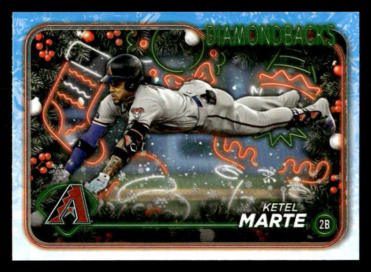 2024 Topps Holiday #H87 Ketel Marte