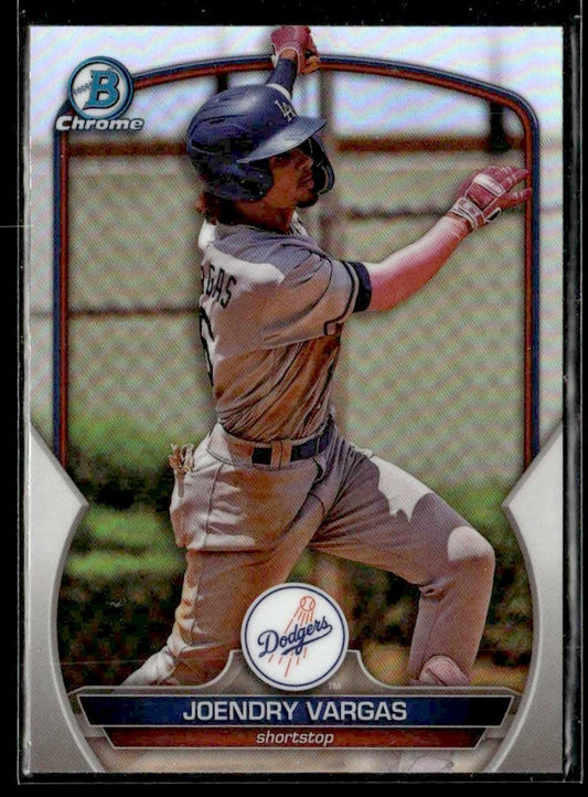 2023 Bowman Draft #BDC-74 Joendry Vargas Chrome Refractor