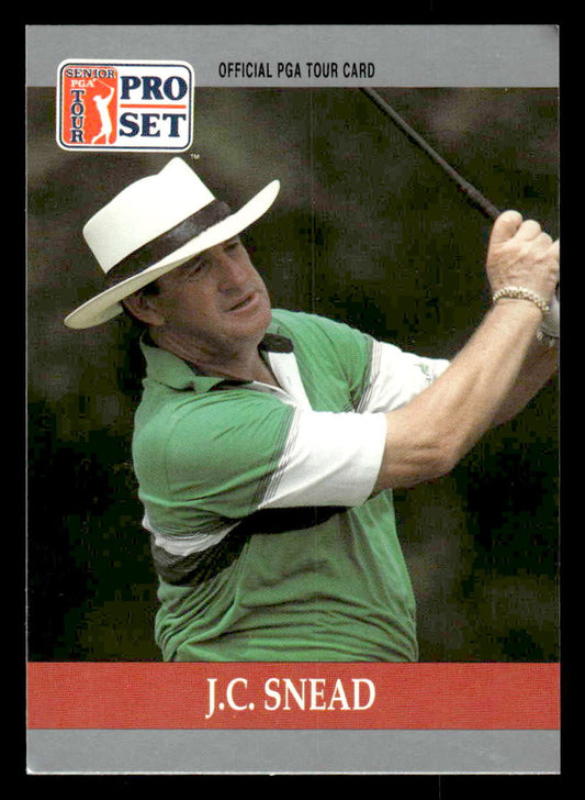 1990 Pro Set PGA Tour #99 J.C. Snead