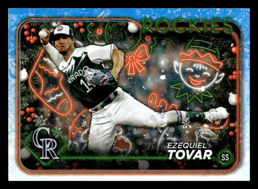 2024 Topps Holiday #H107 Ezequiel Tovar