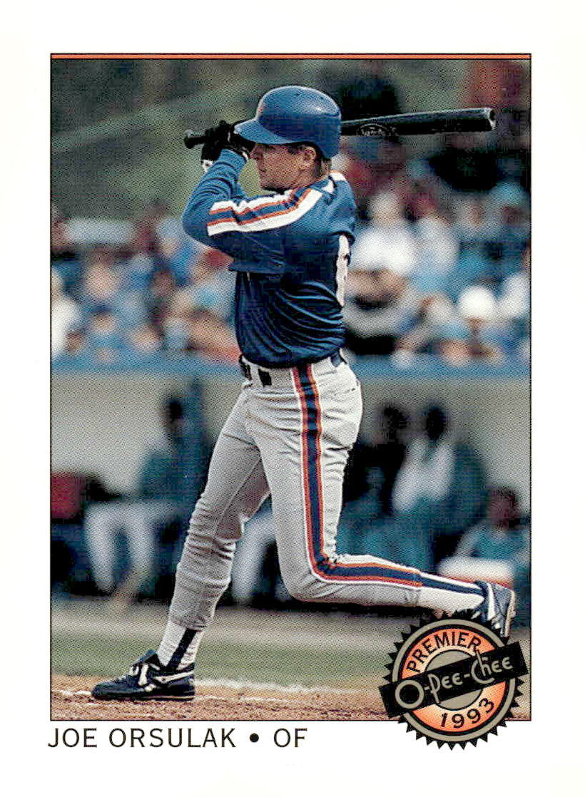 1993 O-Pee-Chee Premier #55 Joe Orsulak