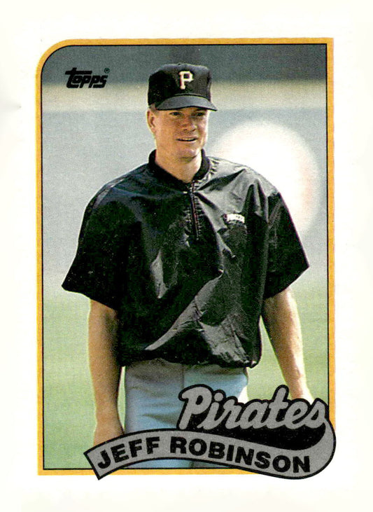 1989 Topps #681 Jeff Robinson