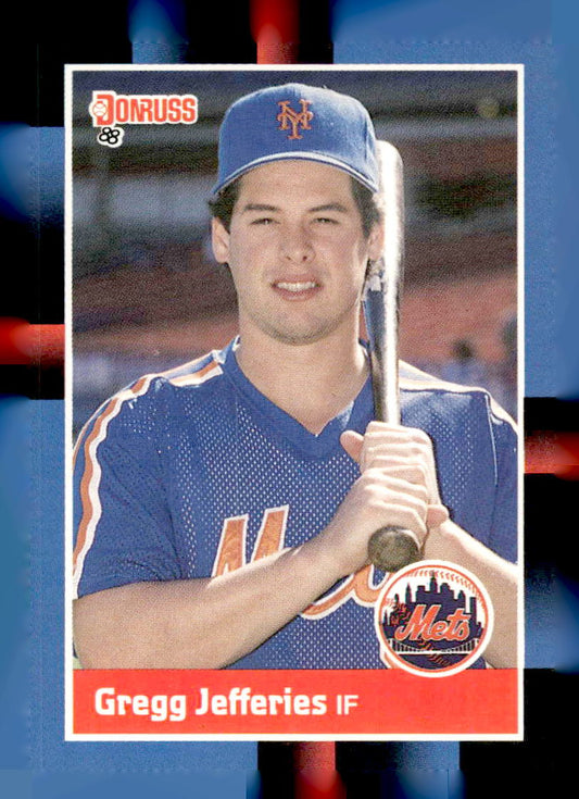 1988 Donruss #657 Gregg Jefferies