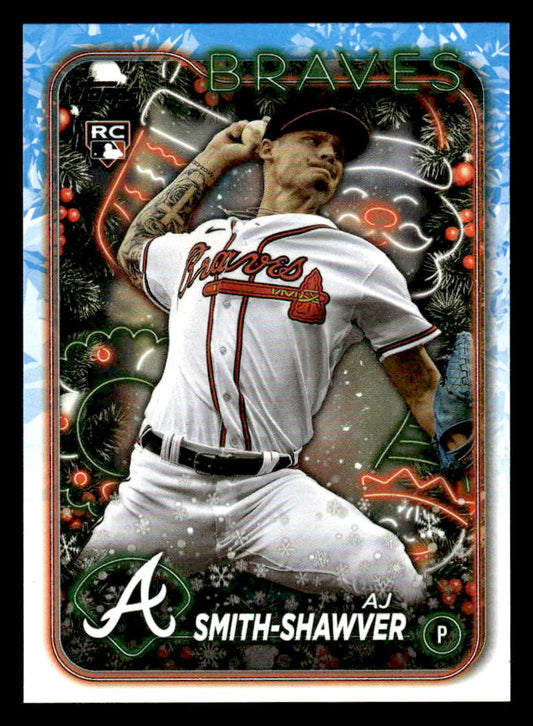 2024 Topps Holiday #H23 AJ Smith-Shawver