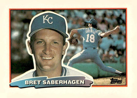 1988 Topps Big #94b Bret Saberhagen