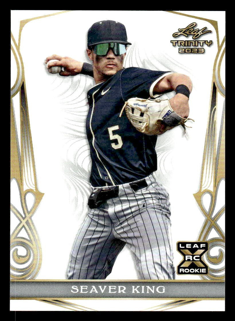 2023 Leaf Trinity #78 Seaver King