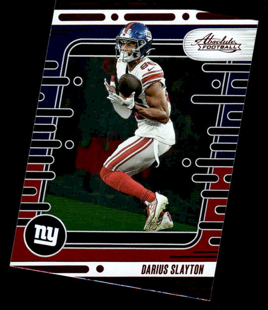 2024 Panini Absolute #80 Darius Slayton Red and Blue