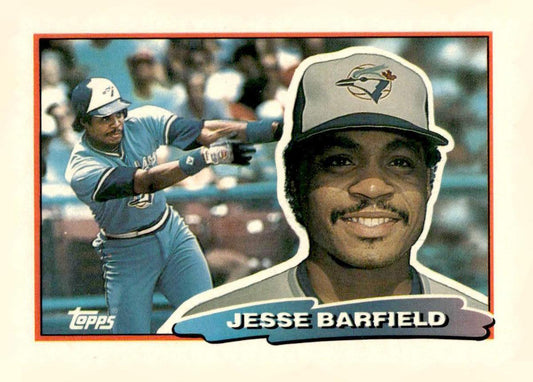 1988 Topps Big #92b Jesse Barfield