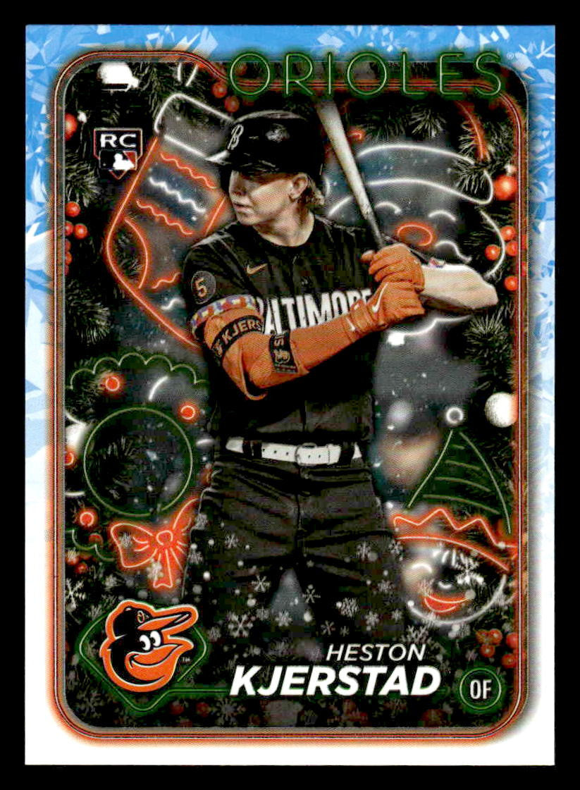 2024 Topps Holiday #H171 Heston Kjerstad