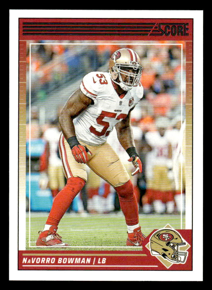 2024 Score #252 Navorro Bowman