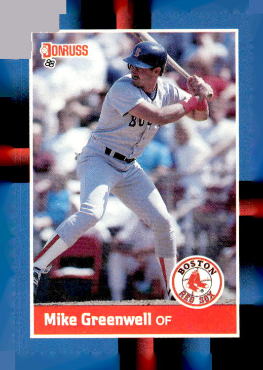 1988 Donruss #339c Mike Greenwell
