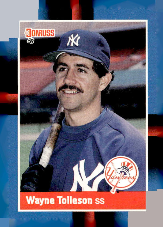 1988 Donruss #154b Wayne Tolleson