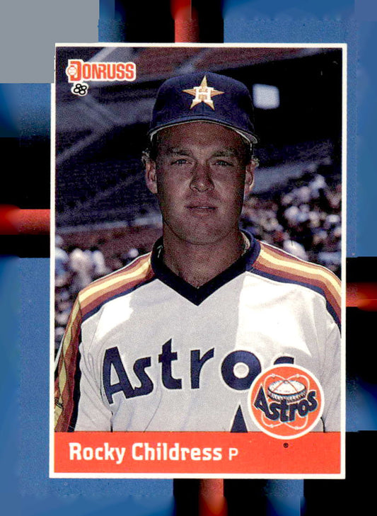 1988 Donruss #554b Rocky Childress