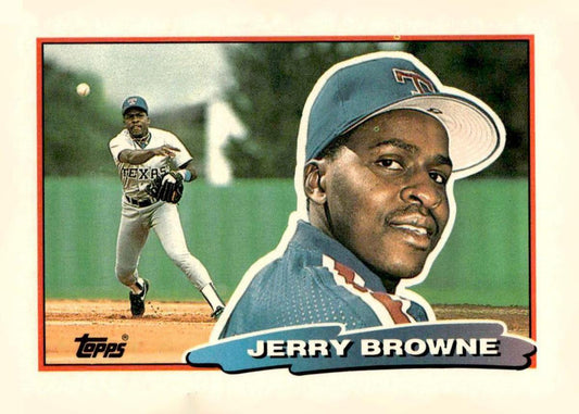 1988 Topps Big #163 Jerry Browne