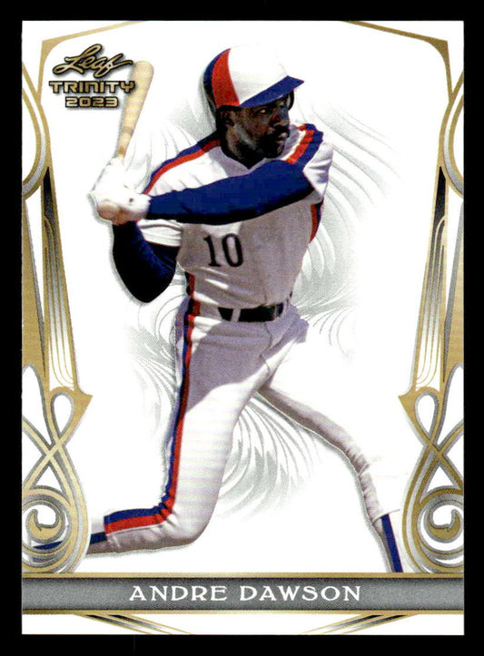 2023 Leaf Trinity #5 Andre Dawson