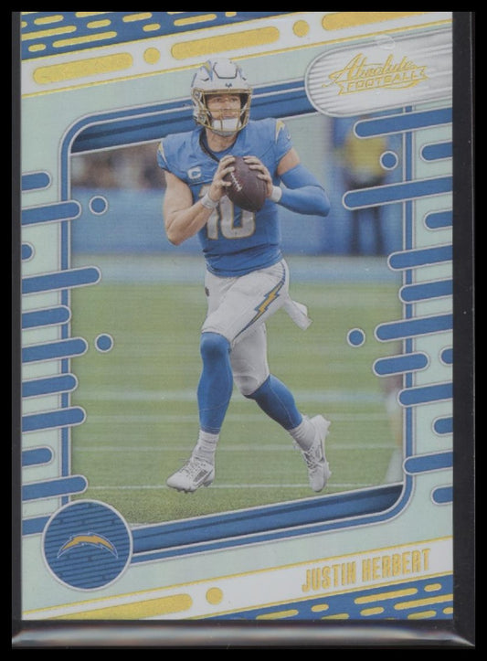 2024 Panini Absolute #57 Justin Herbert Spectrum