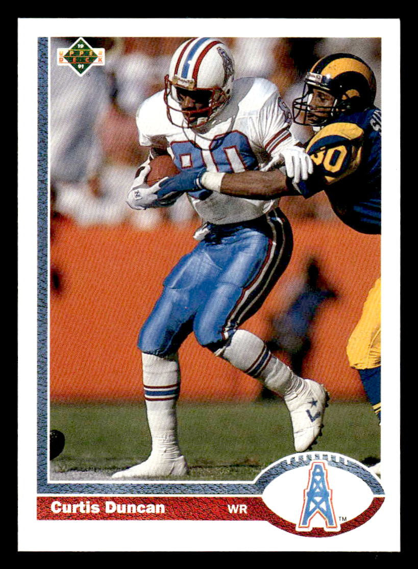1991 Upper Deck #299 Curtis Duncan