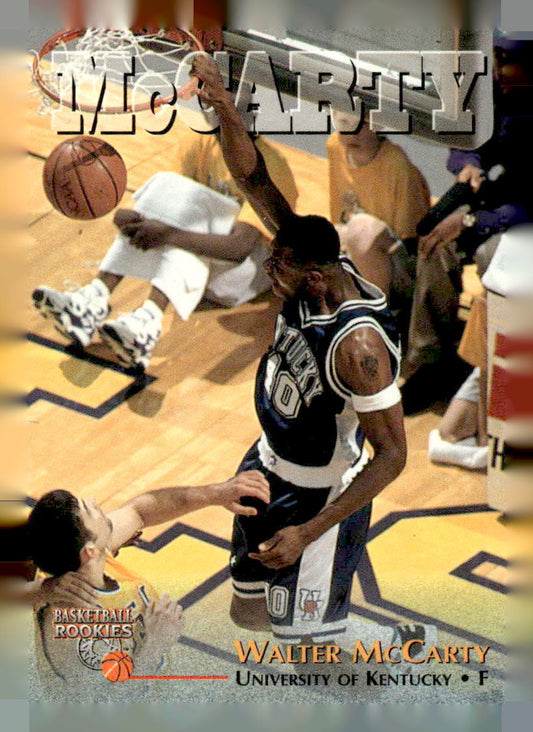 1996 Score Board Rookies #16 Walter McCarty