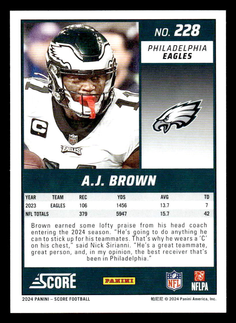 2024 Score #228 A.J. Brown