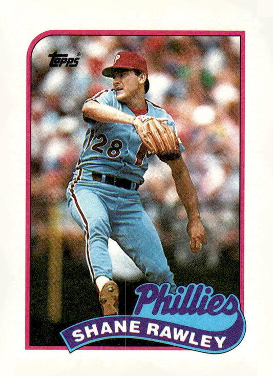 1989 Topps #494 Shane Rawley
