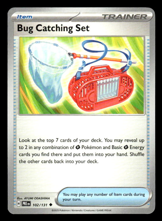 SV: Prismatic Evolutions #102/131 Bug Catching Set Uncommon