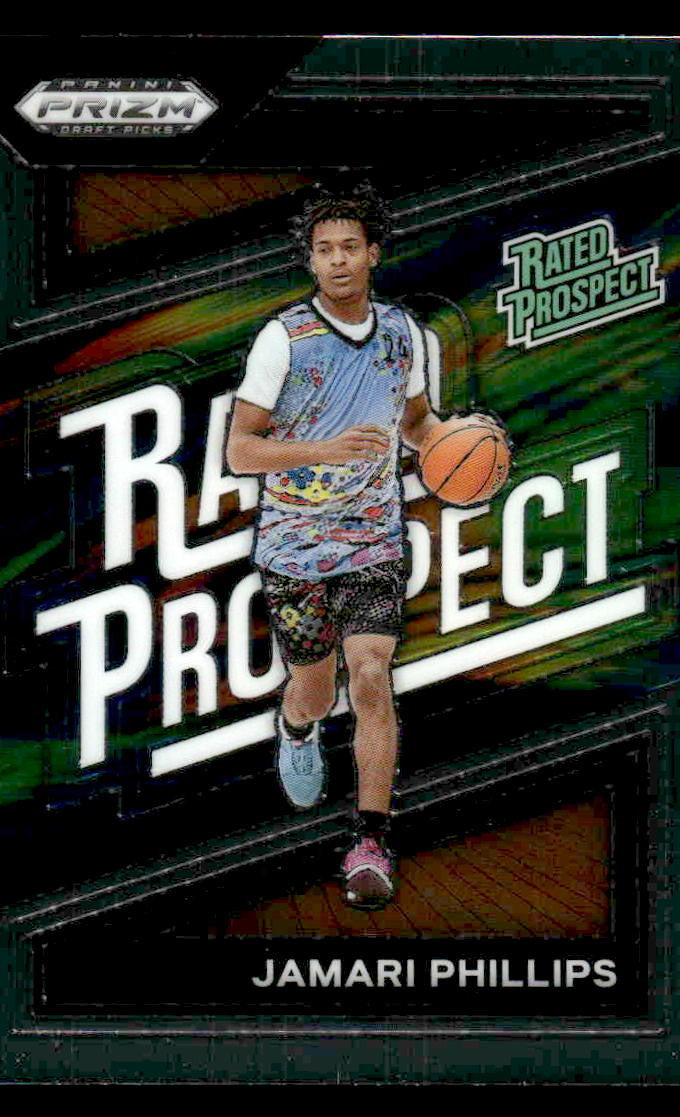 2024 Panini Prizm Draft Picks #14 Jamari Phillips Rated Prospect
