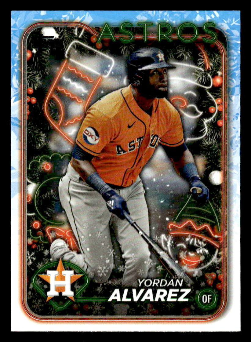 2024 Topps Holiday #H117 Yordan Alvarez
