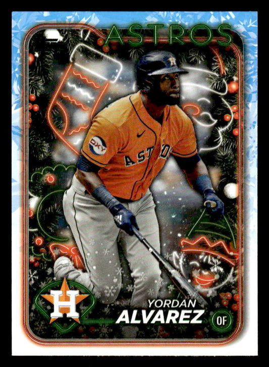 2024 Topps Holiday #H117 Yordan Alvarez