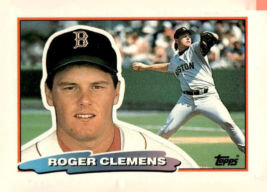 1988 Topps Big #118a Roger Clemens