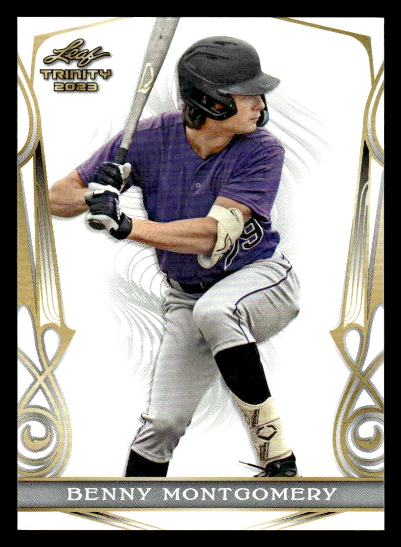 2023 Leaf Trinity #6 Benny Montgomery