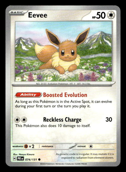 SV: Prismatic Evolutions #074/131 Eevee Common
