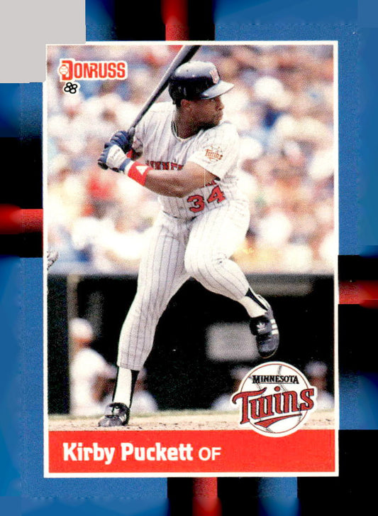 1988 Donruss #368 Kirby Puckett