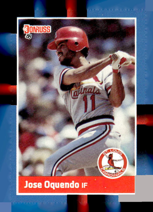 1988 Donruss #234c Jose Oquendo