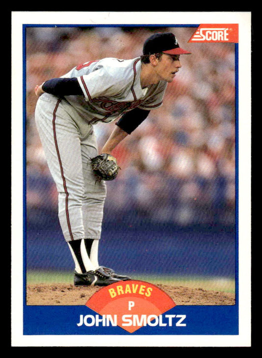 1989 Score #616 John Smoltz