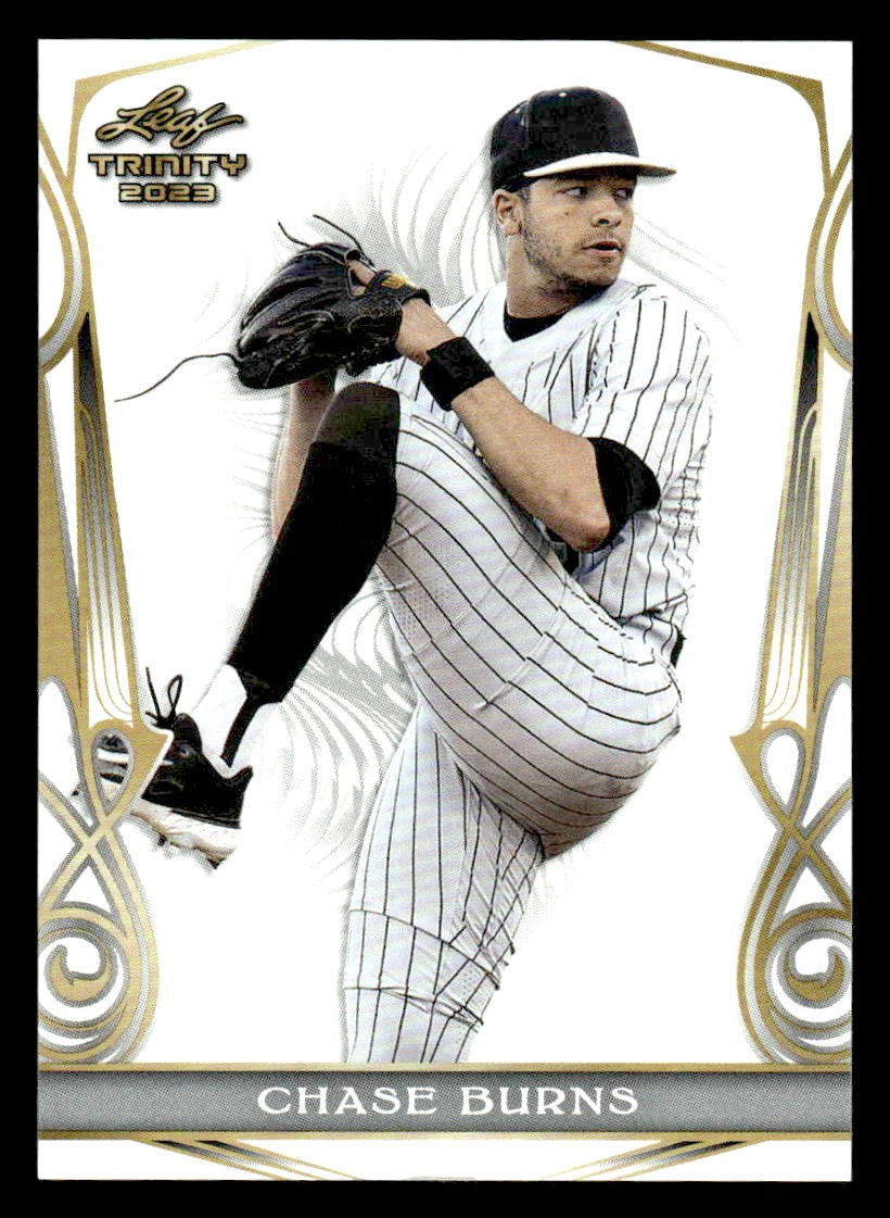 2023 Leaf Trinity #12 Chase Burns