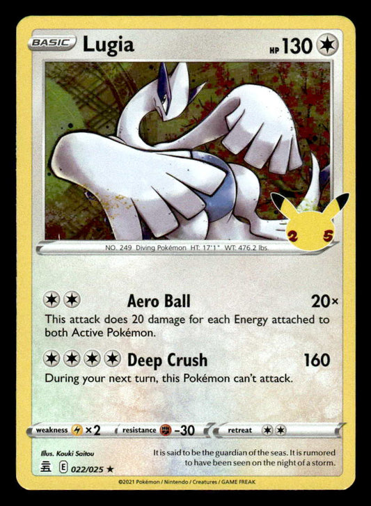 Celebrations #022/025 Lugia Holo Rare