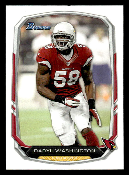 2013 Bowman #96 Daryl Washington