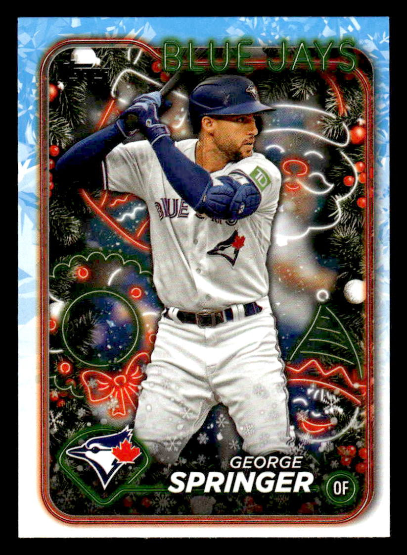 2024 Topps Holiday #H124 George Springer