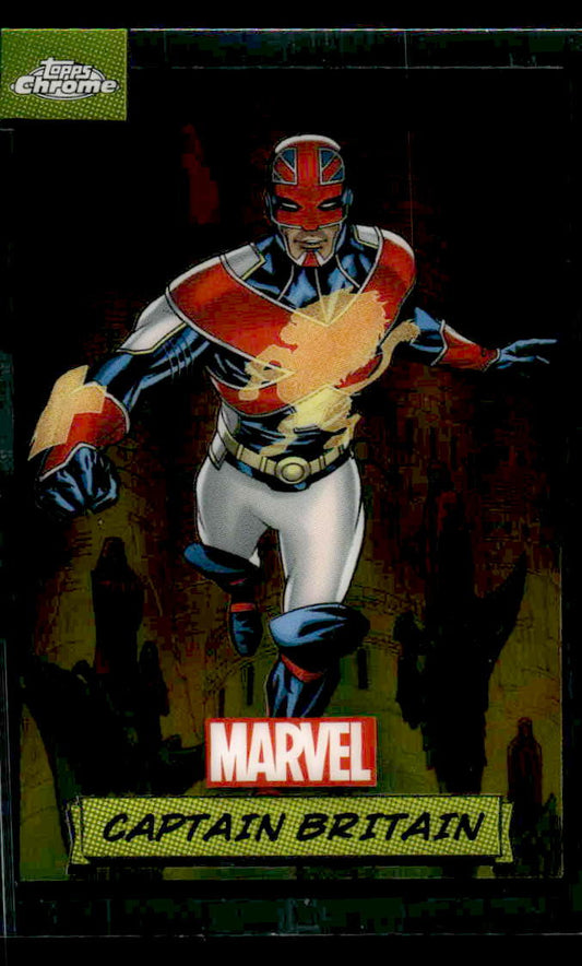 2024 Topps Chrome Marvel #75 Captain Britain