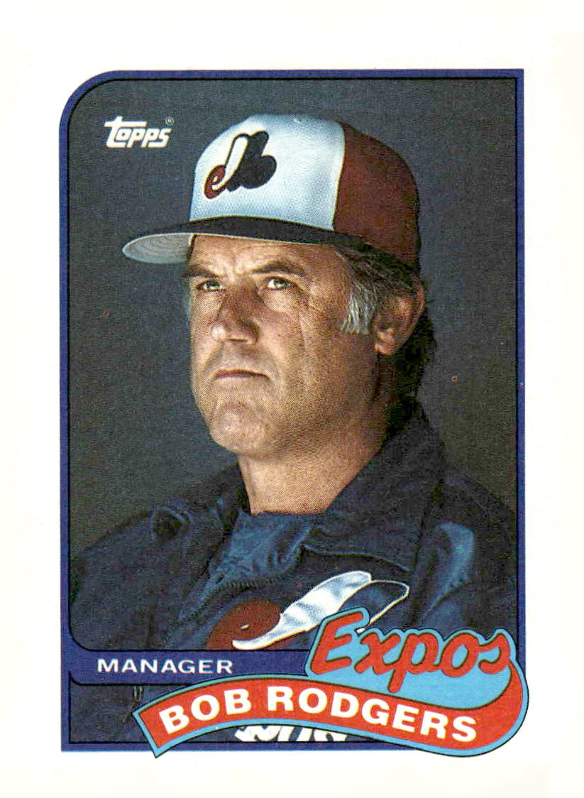 1989 Topps #474 Bob Rodgers