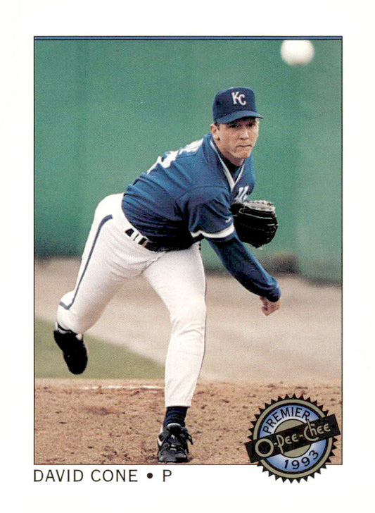 1993 O-Pee-Chee Premier #92 David Cone