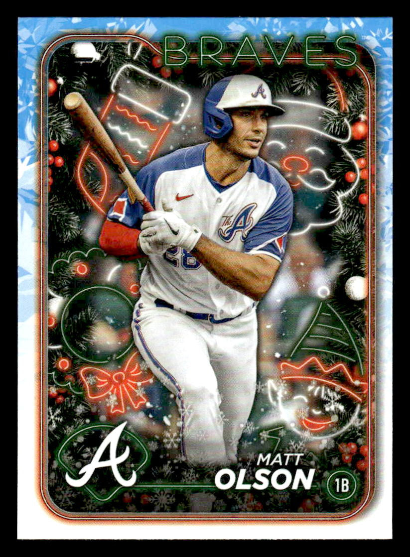 2024 Topps Holiday #H146 Matt Olson