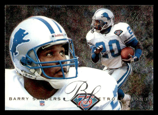 1995 Fleer #10 Barry Sanders Flair Preview